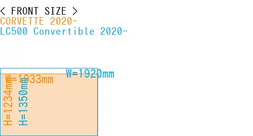 #CORVETTE 2020- + LC500 Convertible 2020-